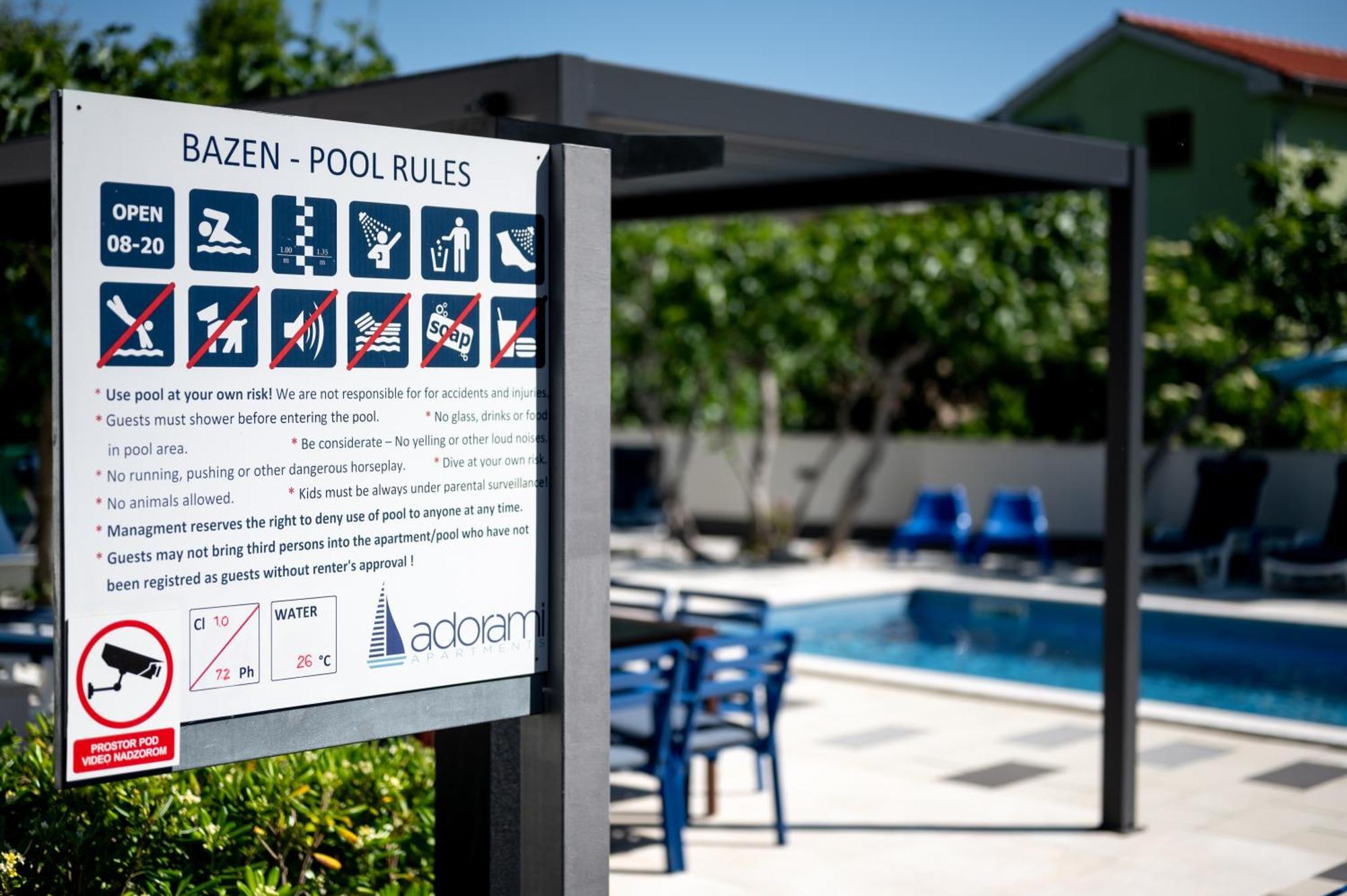 Adorami Apartments Baška Exteriér fotografie
