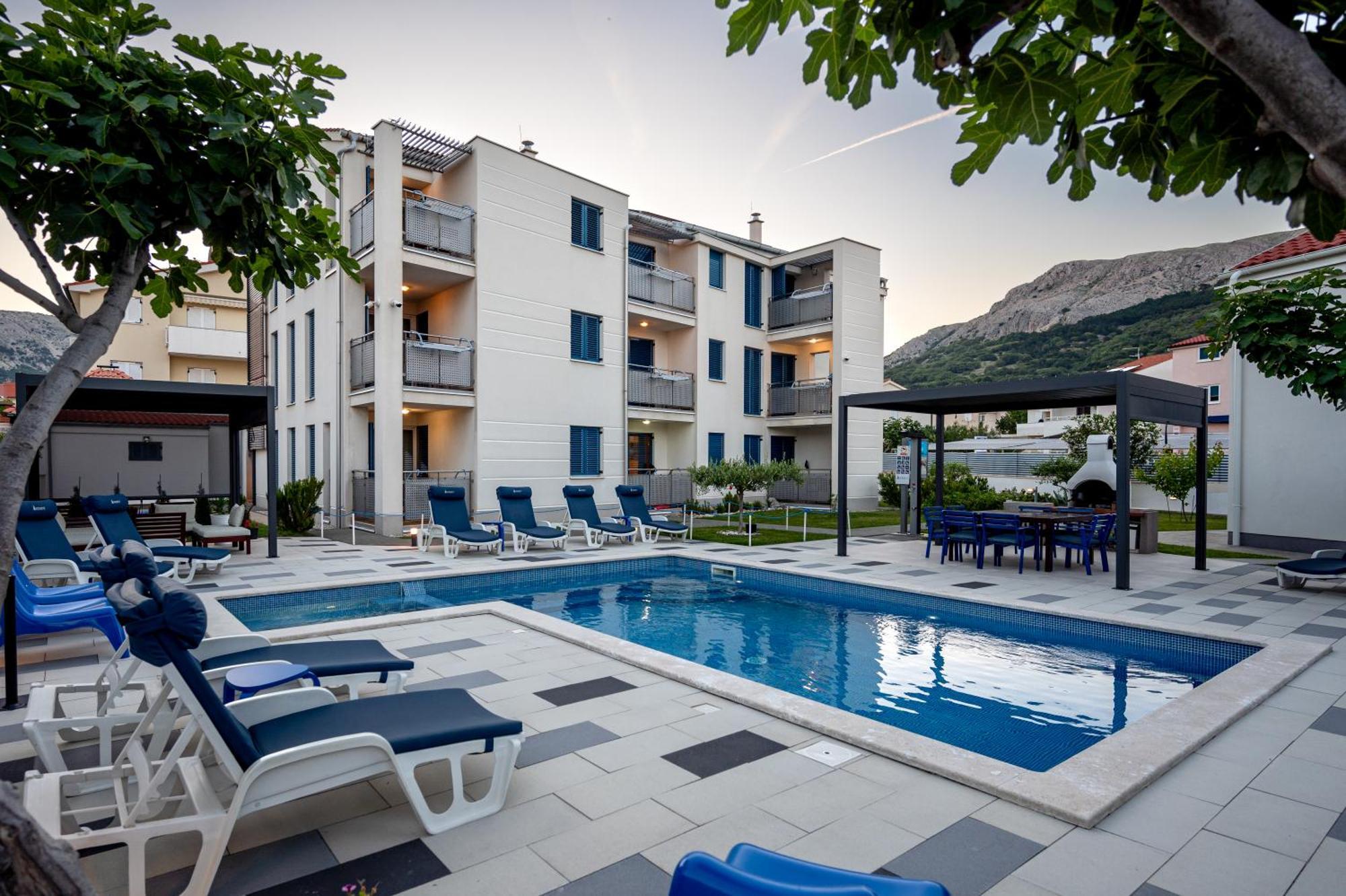 Adorami Apartments Baška Exteriér fotografie