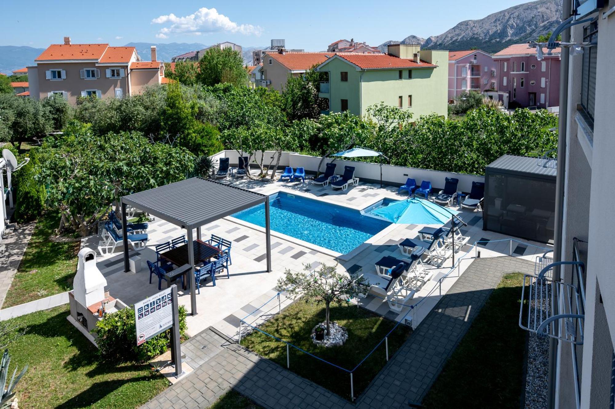 Adorami Apartments Baška Exteriér fotografie